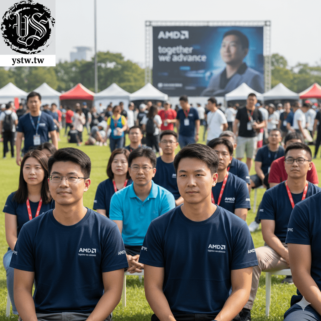 AMD 台灣團隊服：把「高效運算 × 創新協作」穿在第一眼