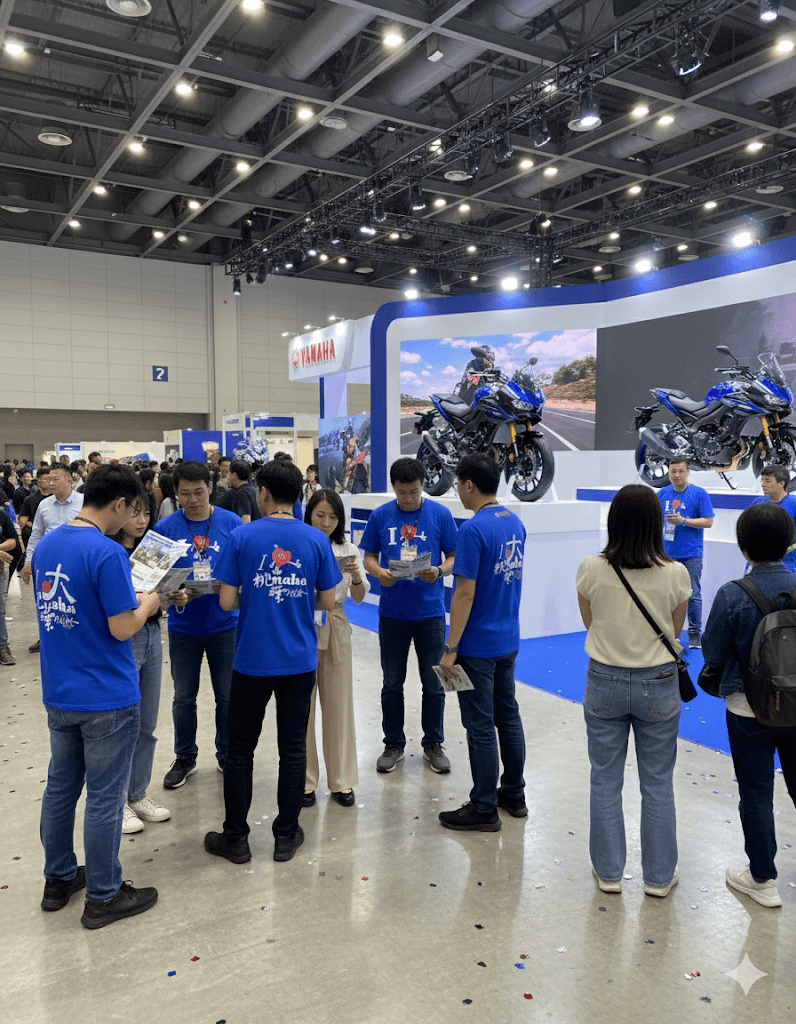 YAMAHA 新車戶外推廣｜把速度感與服務力，穿成第一眼的品牌記憶